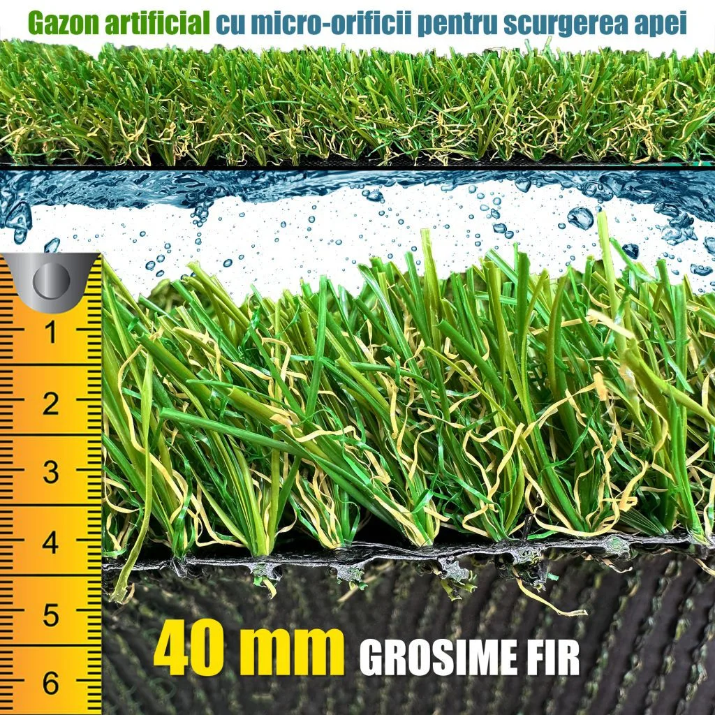 Gazon artificial grosime 35-40mm premium
