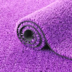 Mocheta covor Exterior, ErbaNova™, Mov, Fir 12 mm, Latime rola 100 cm